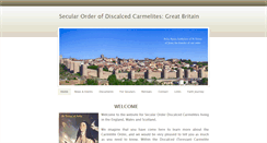 Desktop Screenshot of carmeldiscalcedsecular.org.uk